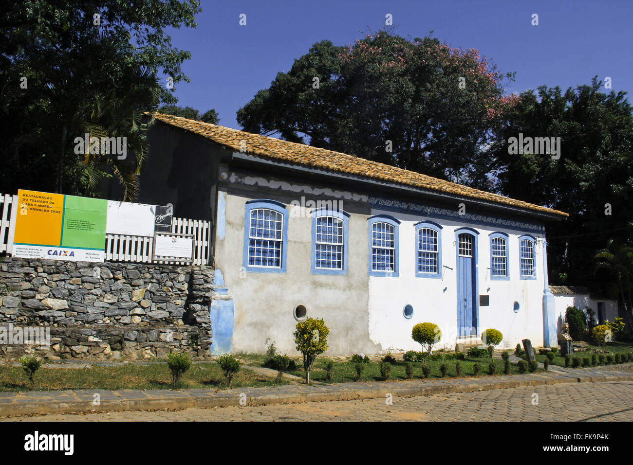 Casa de Oswaldo Cruz - ex casa del medico - ospita oggi un museo Foto Stock