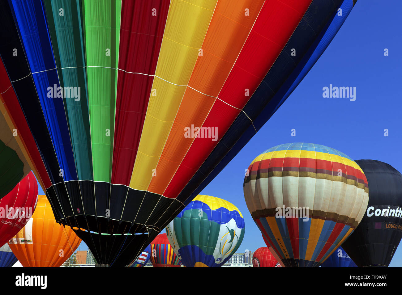 Primo Campionato di palloncino di indipendenza di Brasilia Foto Stock