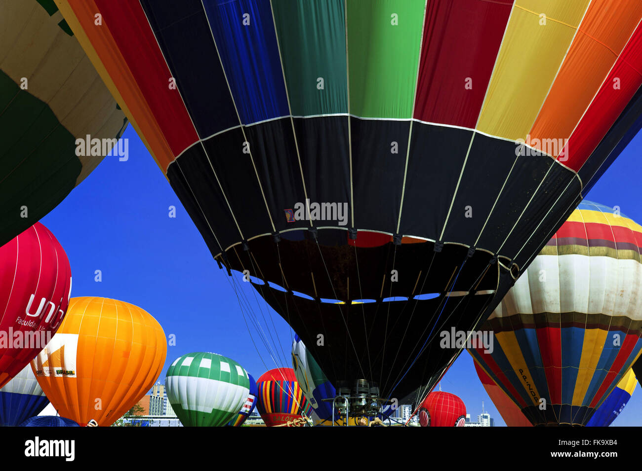Primo Campionato di palloncino di indipendenza di Brasilia Foto Stock