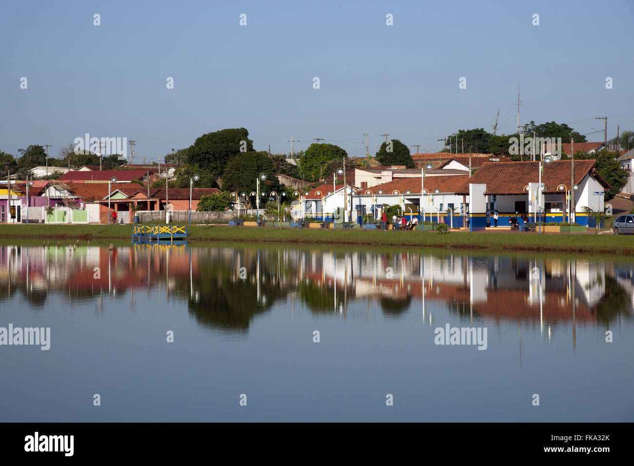 Paulina Lagoa de Moraes Taquarivaa città - regione sud-ovest dello Stato di São Paulo Foto Stock