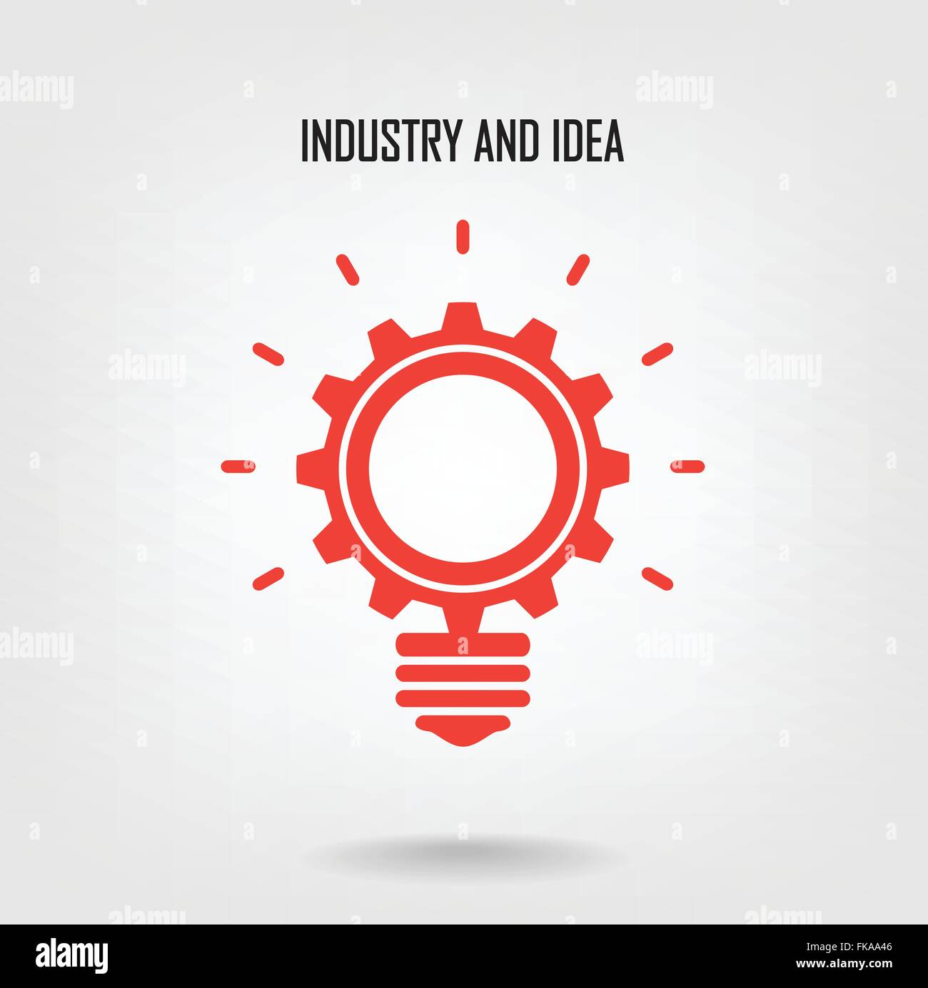 Creative lampadina luce di concept design di sfondo per creare poster flyer brochure coperchio ,business idea ,abstract background. Illustrazione Vettoriale