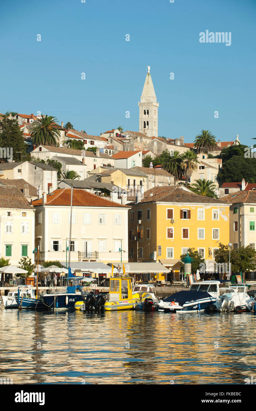Kroatien, Insel Losinj, Mali Losinj, Stadtansicht Foto Stock