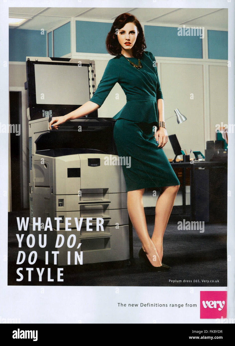 2010S UK molto Magazine annuncio pubblicitario Foto Stock