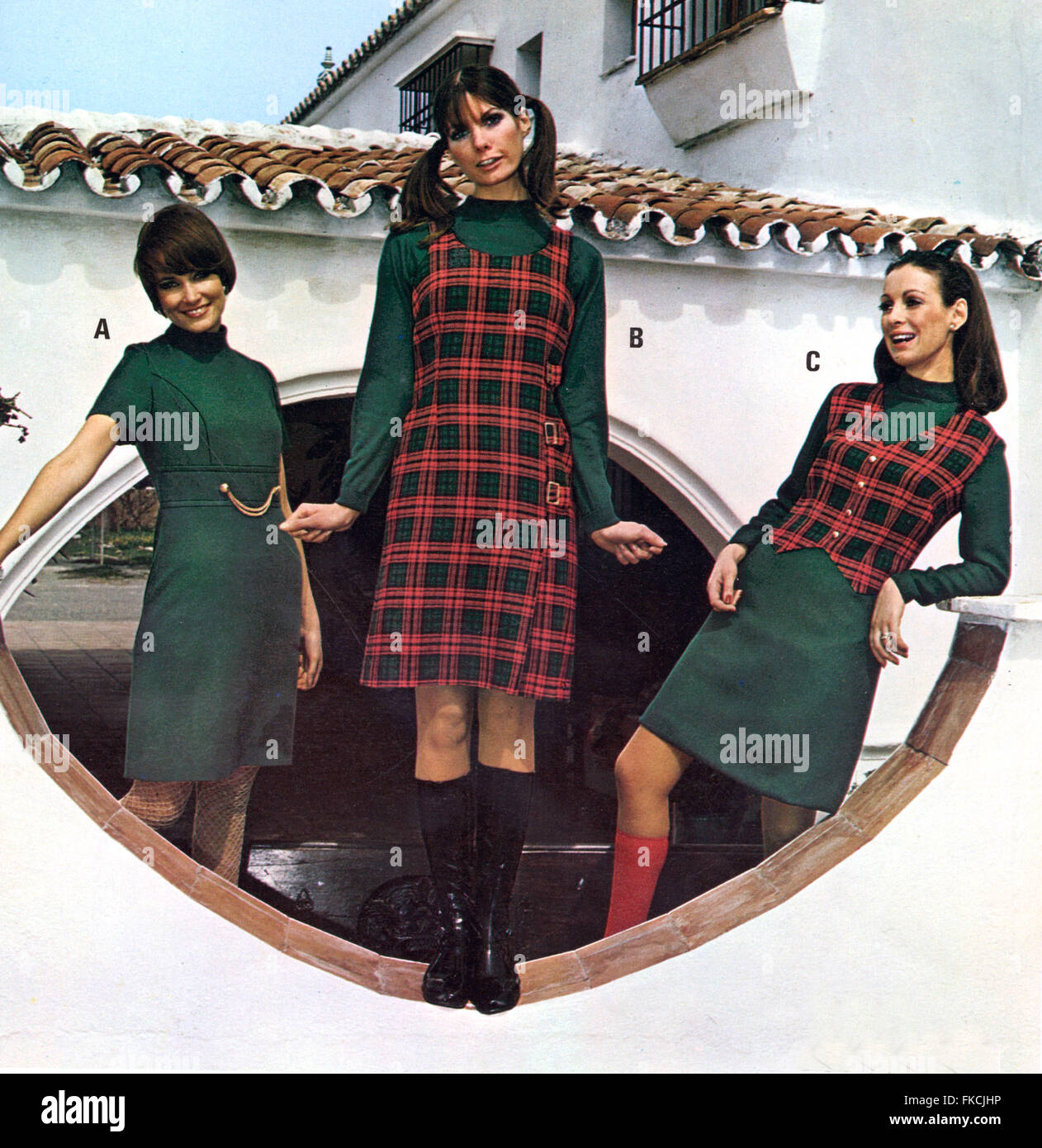 1960S UK piastra catalogo Foto Stock