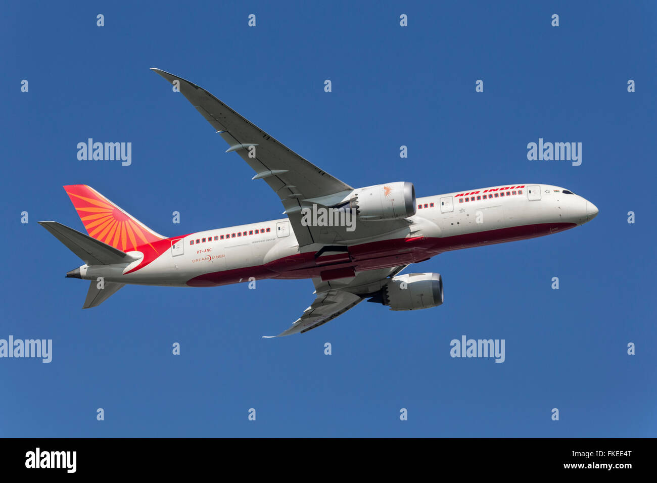 Boeing 787 Dreamliner di Air India Foto Stock