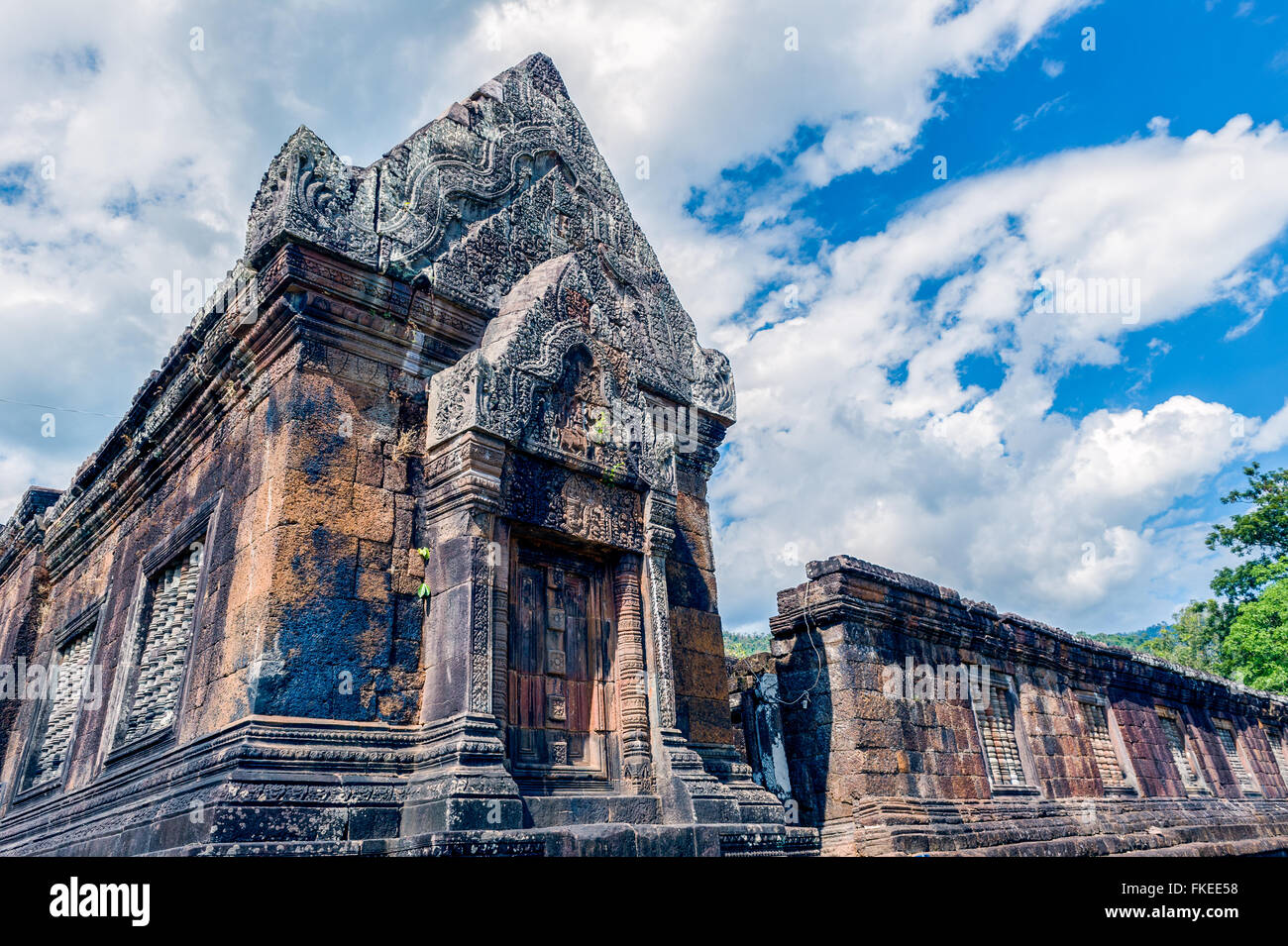 Asia sud-est Asia. laos. provincia di champassak. Vat Phou. Foto Stock