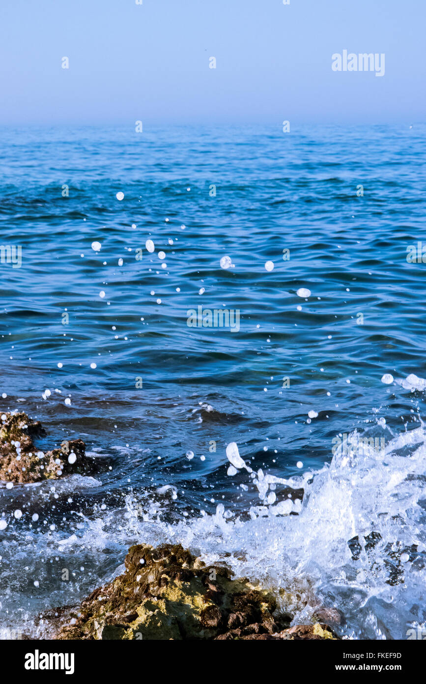 Paesaggi marini del mare Adriatico Foto stock - Alamy