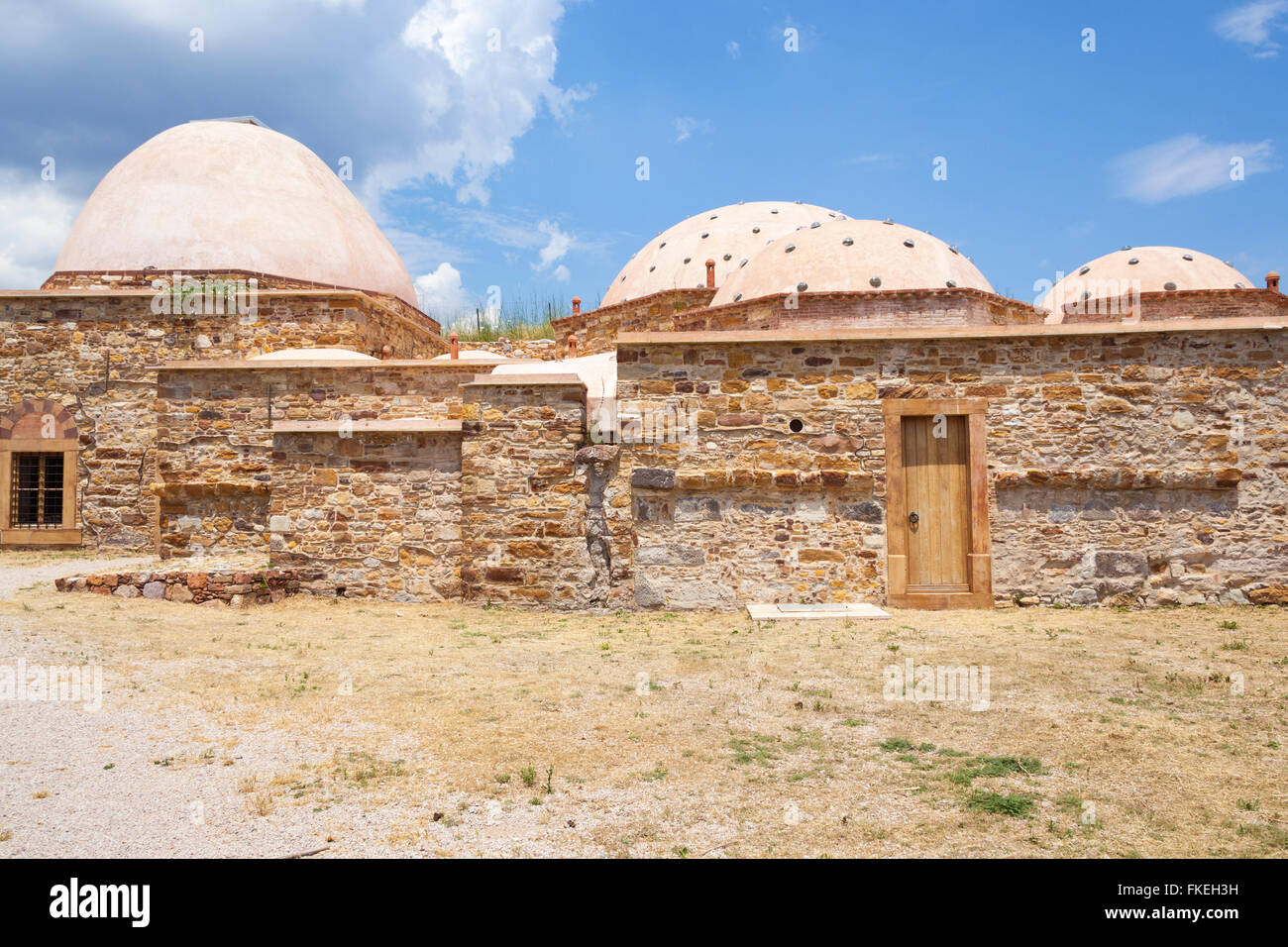 I bagni Turchi nella città di Chios, Chios, Grecia Foto Stock