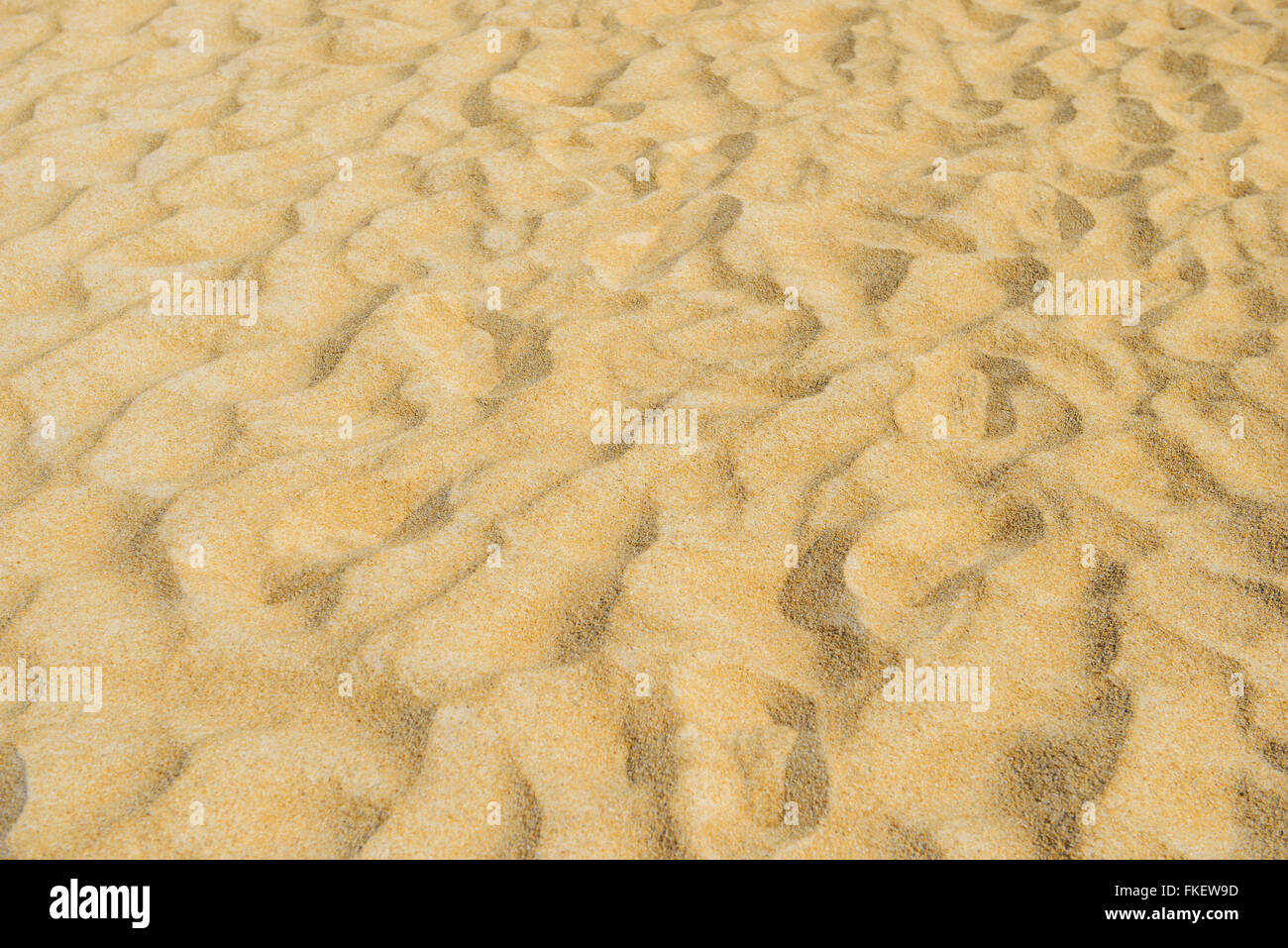 Onde di sabbia Foto Stock
