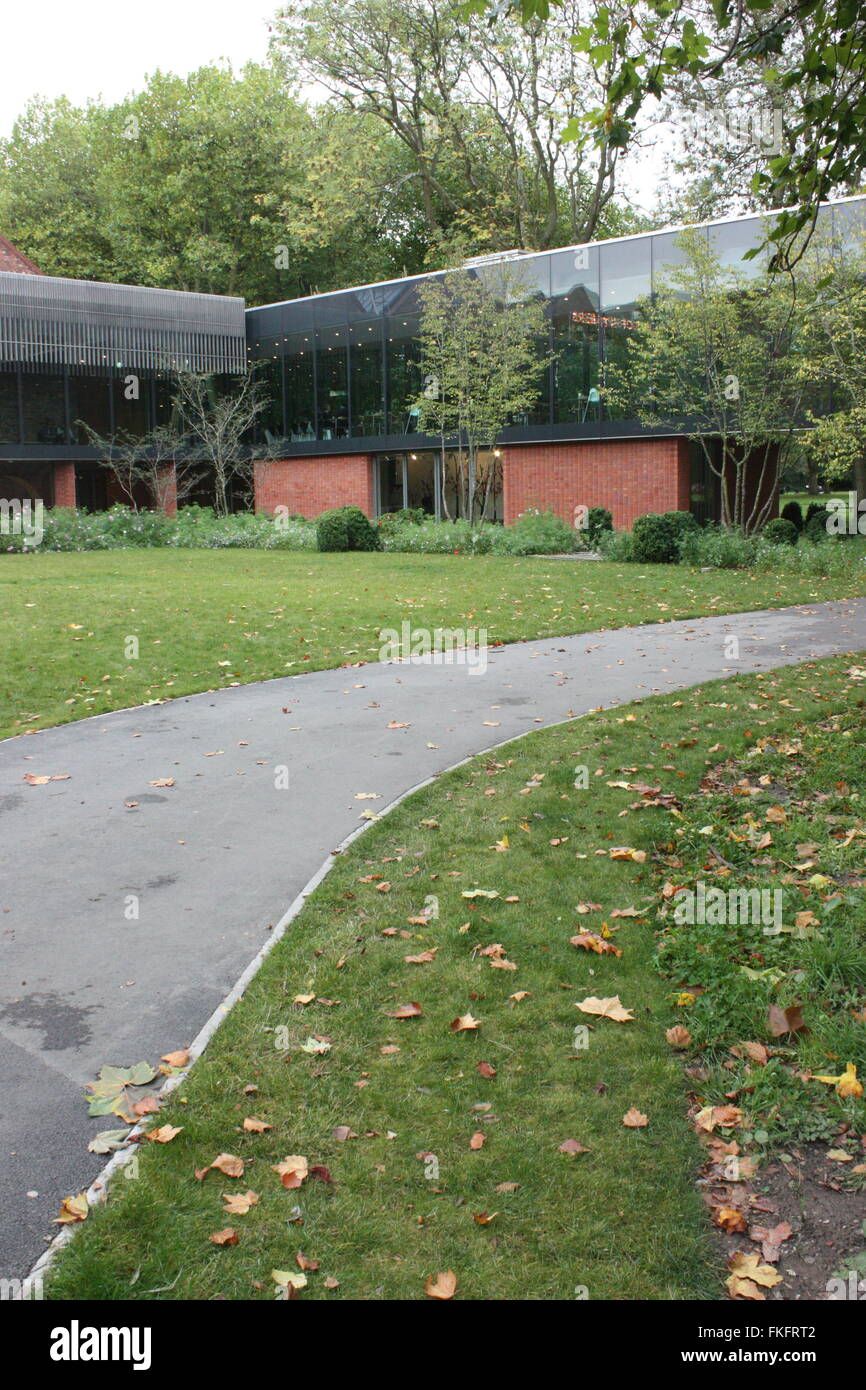 La whitworth art gallery di Manchester, Gran Bretagna Foto Stock