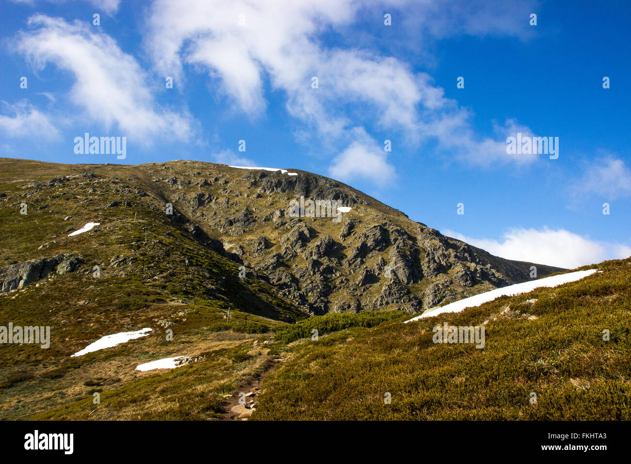 Australian regione alpina Foto Stock