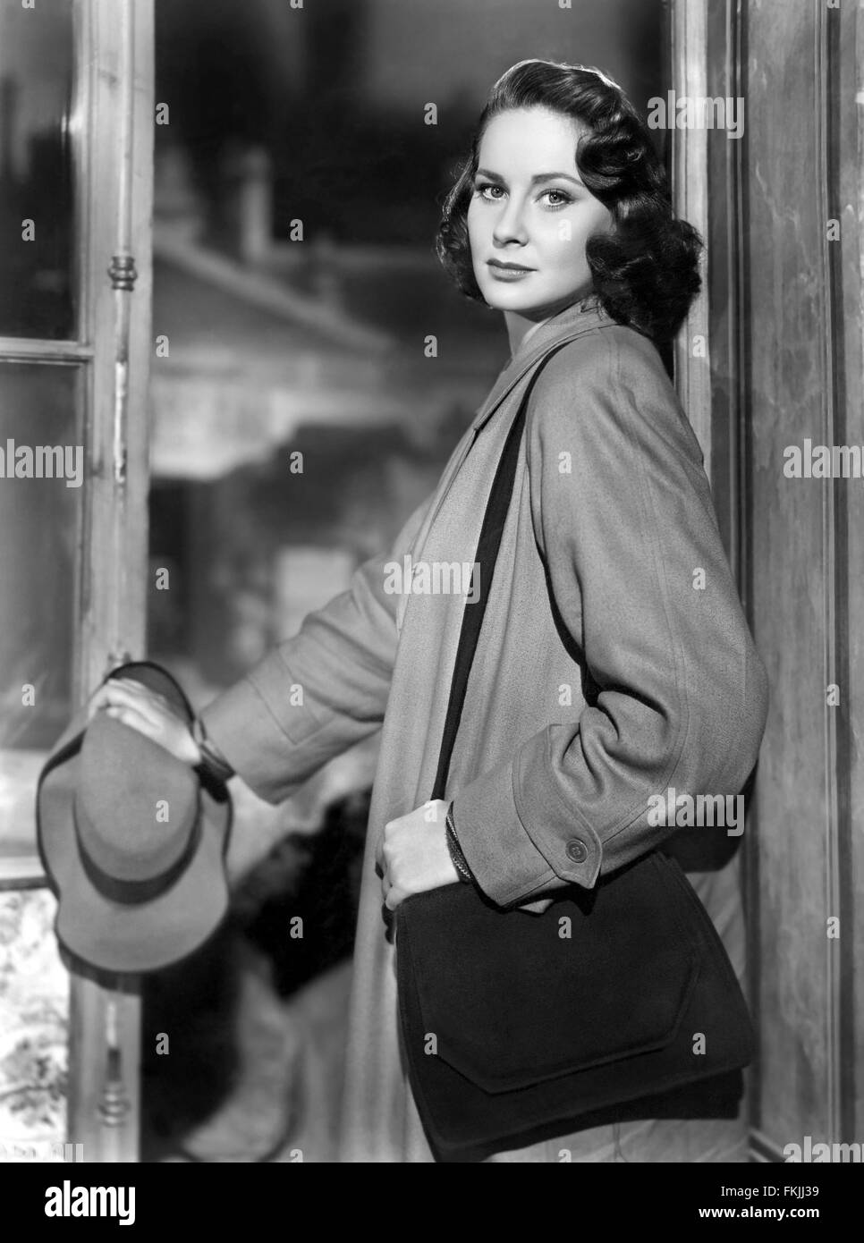 Ritratto di Alida Valli nel terzo uomo il Foto Stock