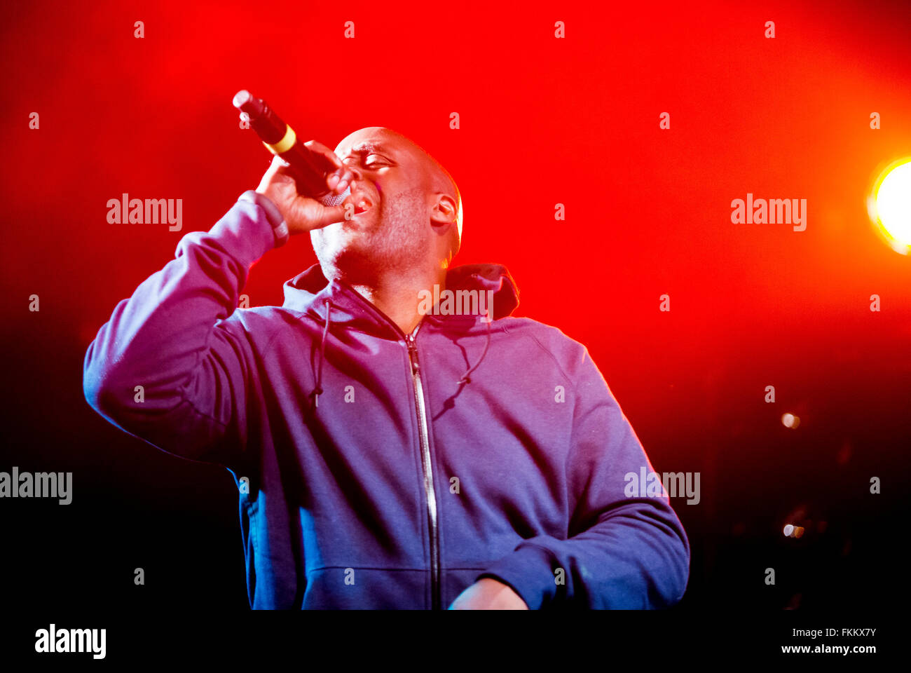 De La Soul eseguire a Brisfest, Ashton Court station wagon, Bristol. Il 23 settembre 2012. Foto Stock