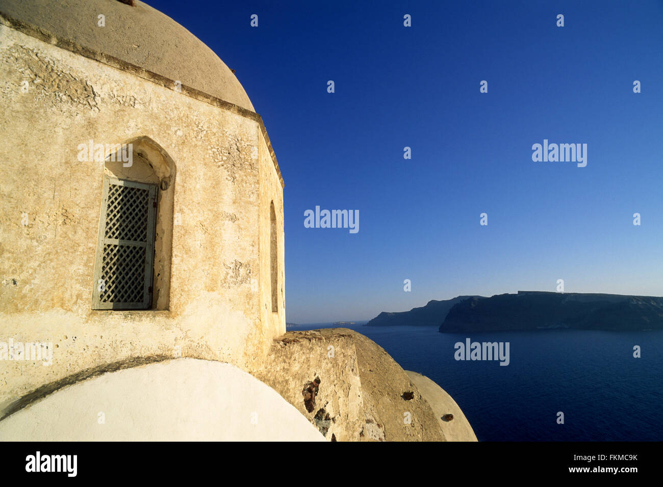 Oia - Santorini, Cicladi, Grecia Foto Stock