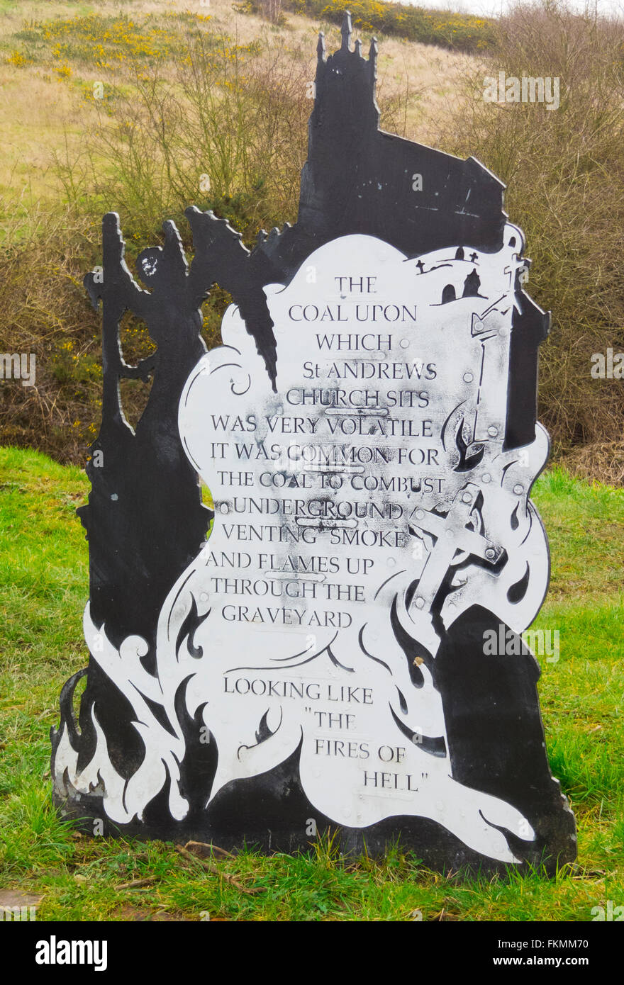 Scultura di metallo da Luke Perry al Netherton Hill, Dudley, West Midlands, England, Regno Unito Foto Stock