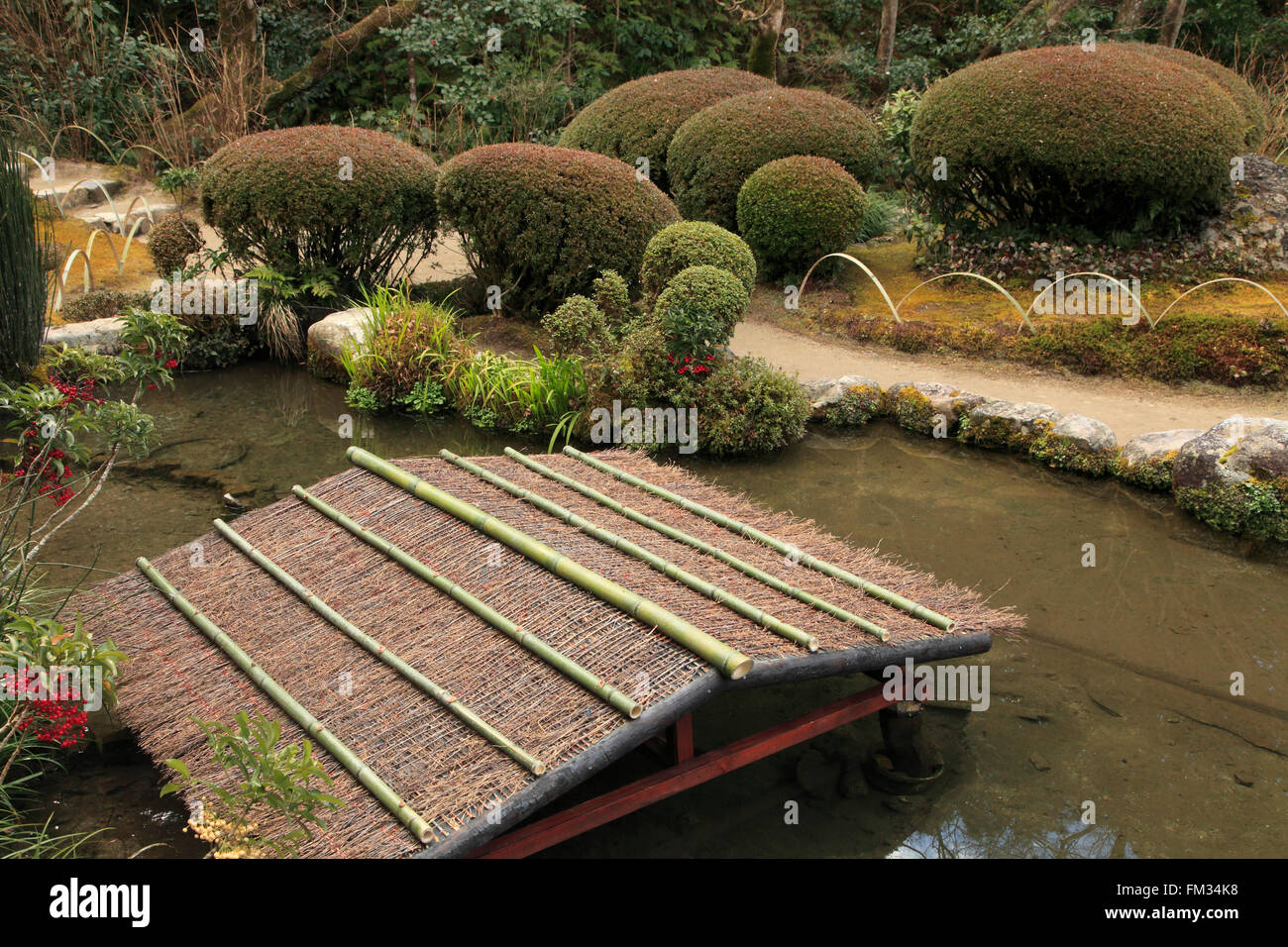 Il Giappone; Kyoto, Tempio Shisendo, giardino, Foto Stock