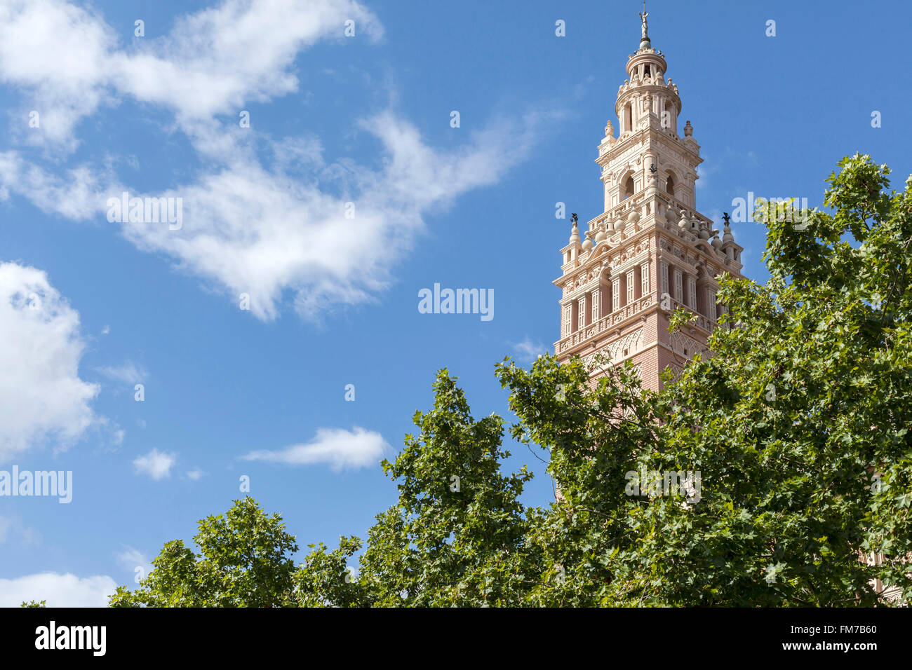 La Giralda de L'arboç, da Joan Roquer ho Marí, L'arboç, Catalogna, Spagna. Foto Stock