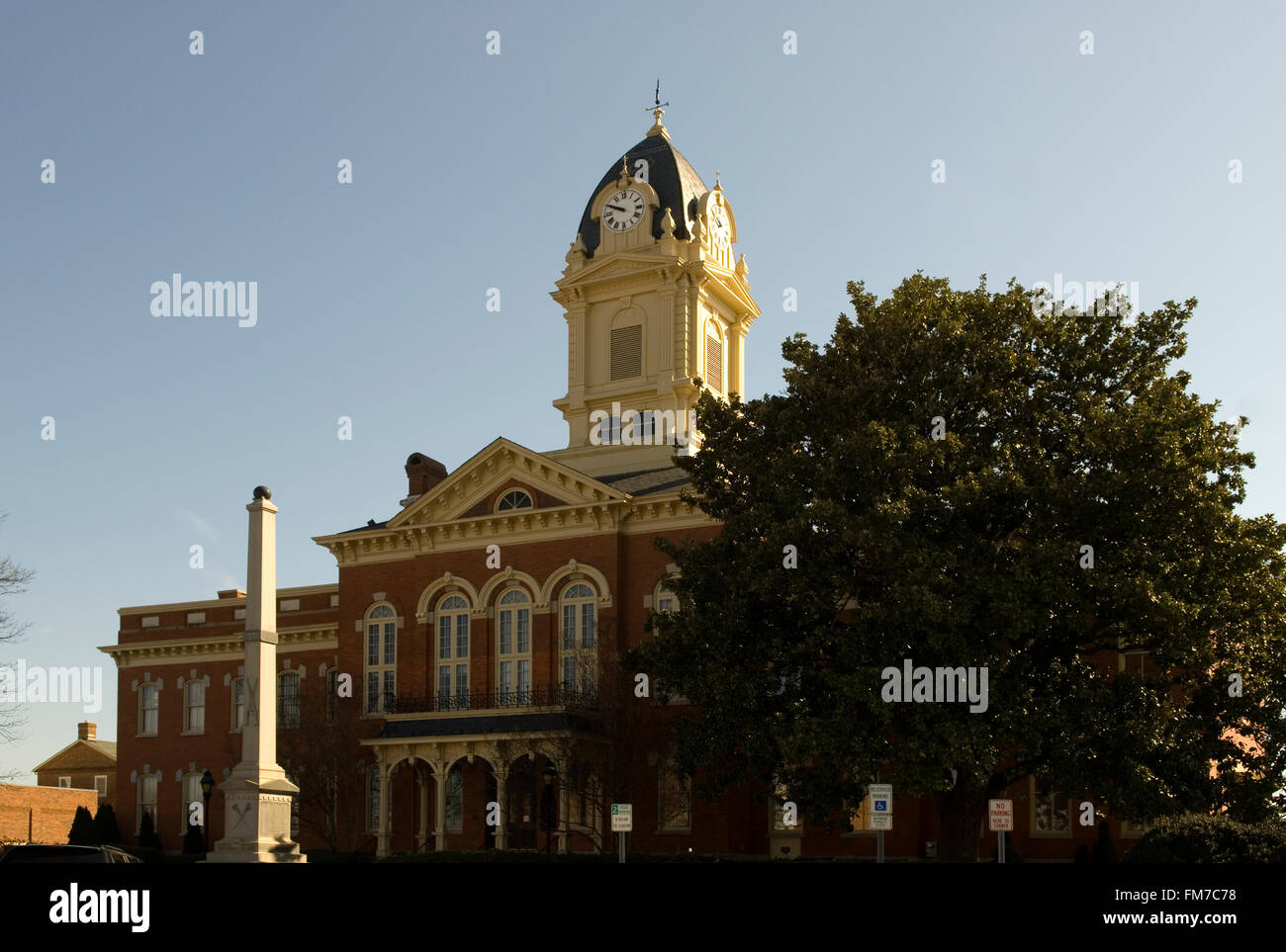 Union County Courthouse Monroe North Carolina USA Foto Stock