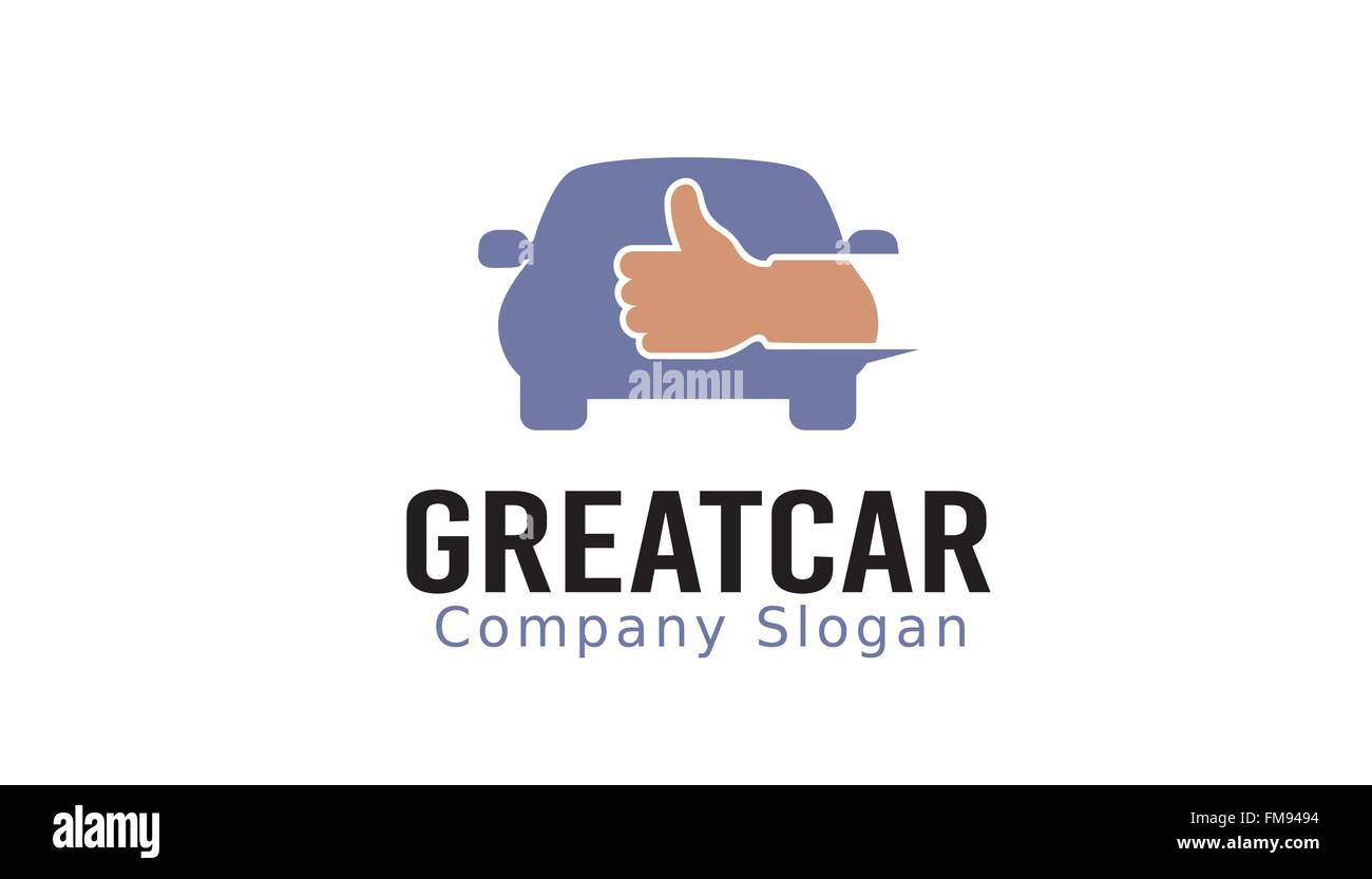 Grande Car Design Illustrazione Illustrazione Vettoriale