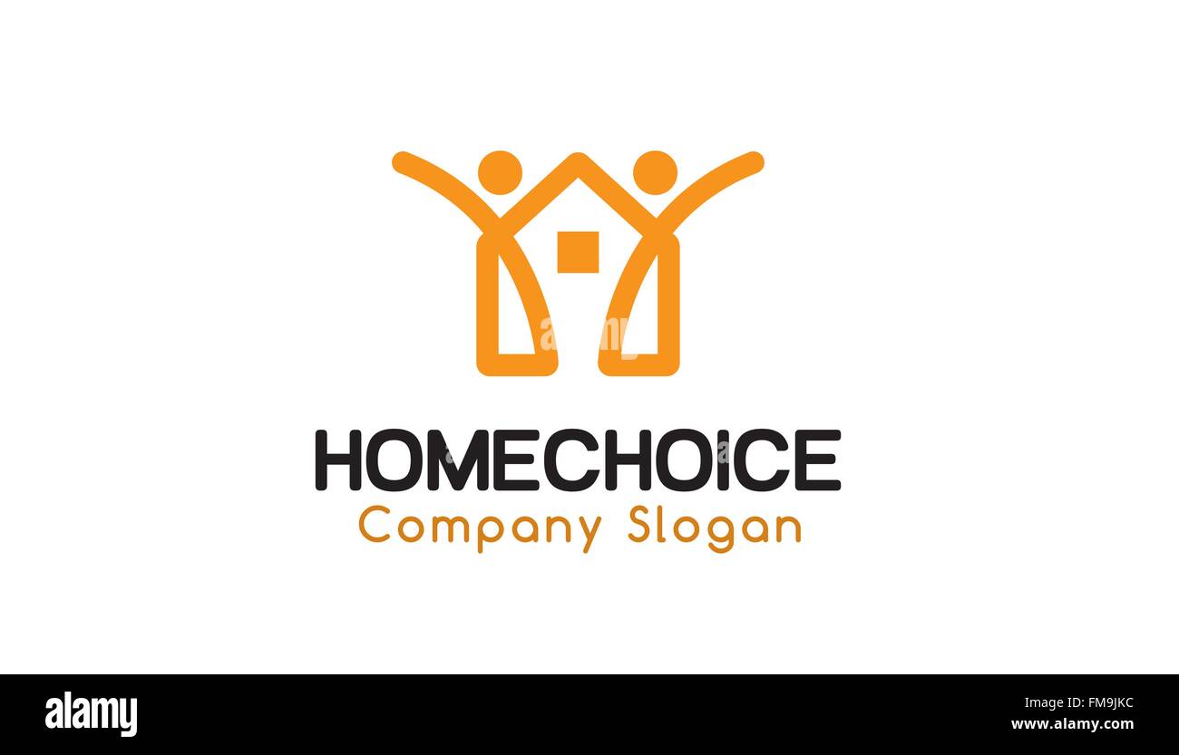 Home scelta illustrazione Design Illustrazione Vettoriale
