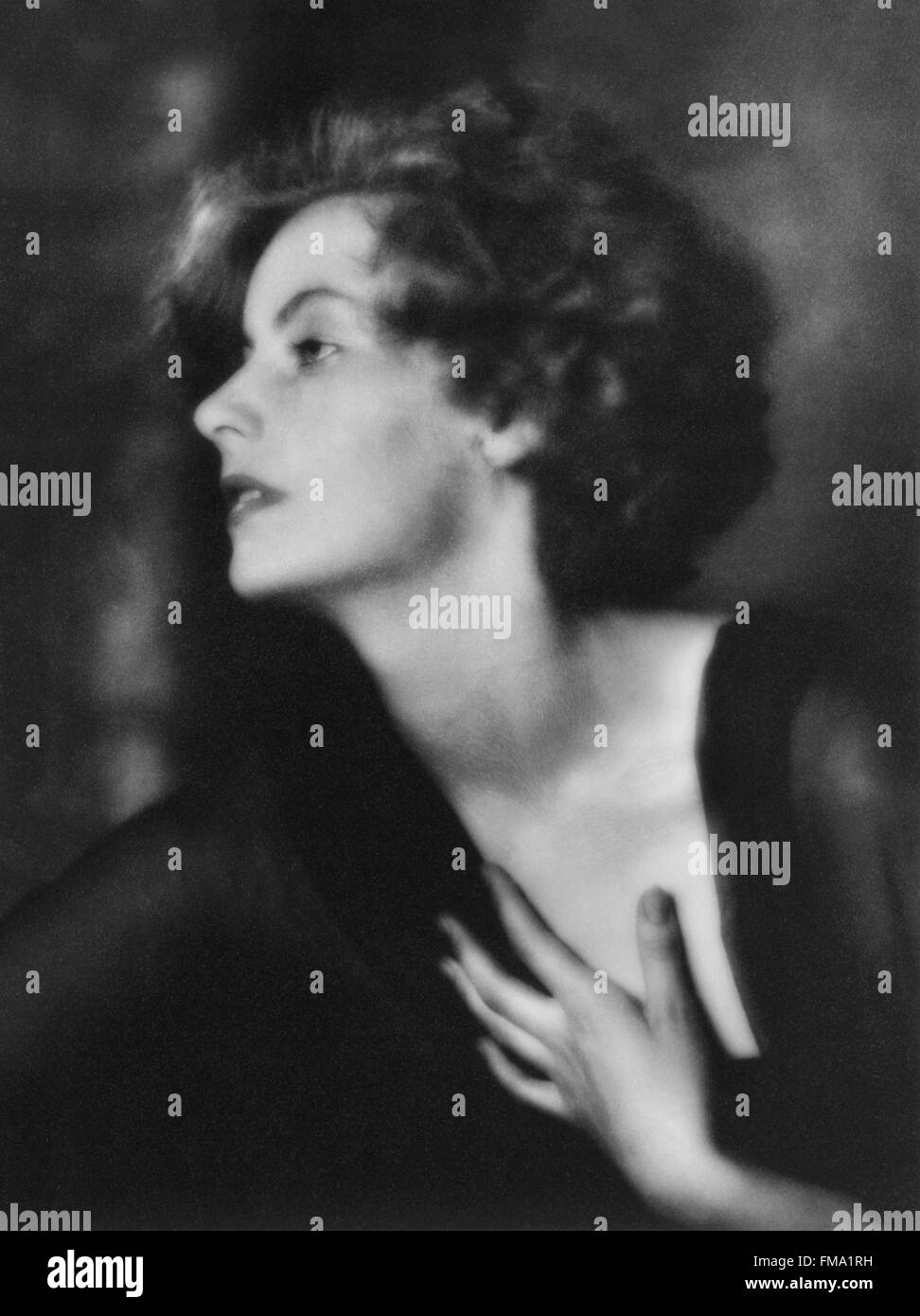 Greta Garbo, da Arnold Genthe, 1925 Foto Stock