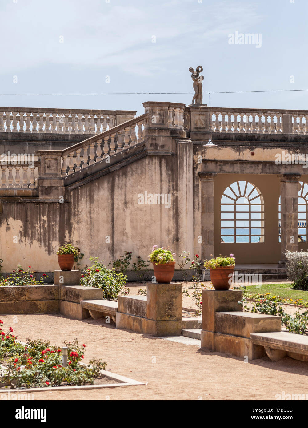 Vila Museo Pau Casals, Sant Salvador, El Vendrell, Catalonia,Spagna. Foto Stock