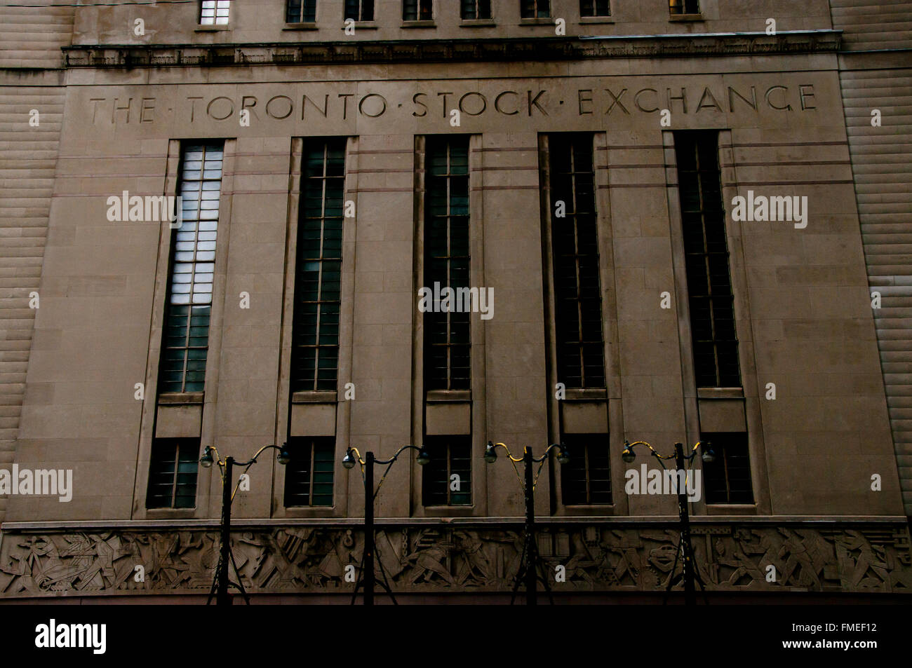 La Borsa di Toronto - Canada Foto Stock