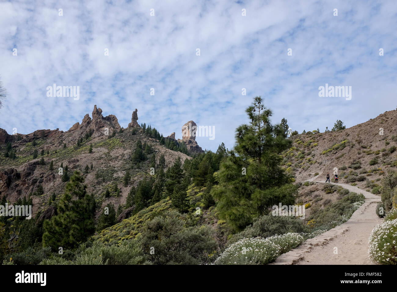 Roque Nublo, Gran Canaria Isole Canarie Spagna Foto Stock