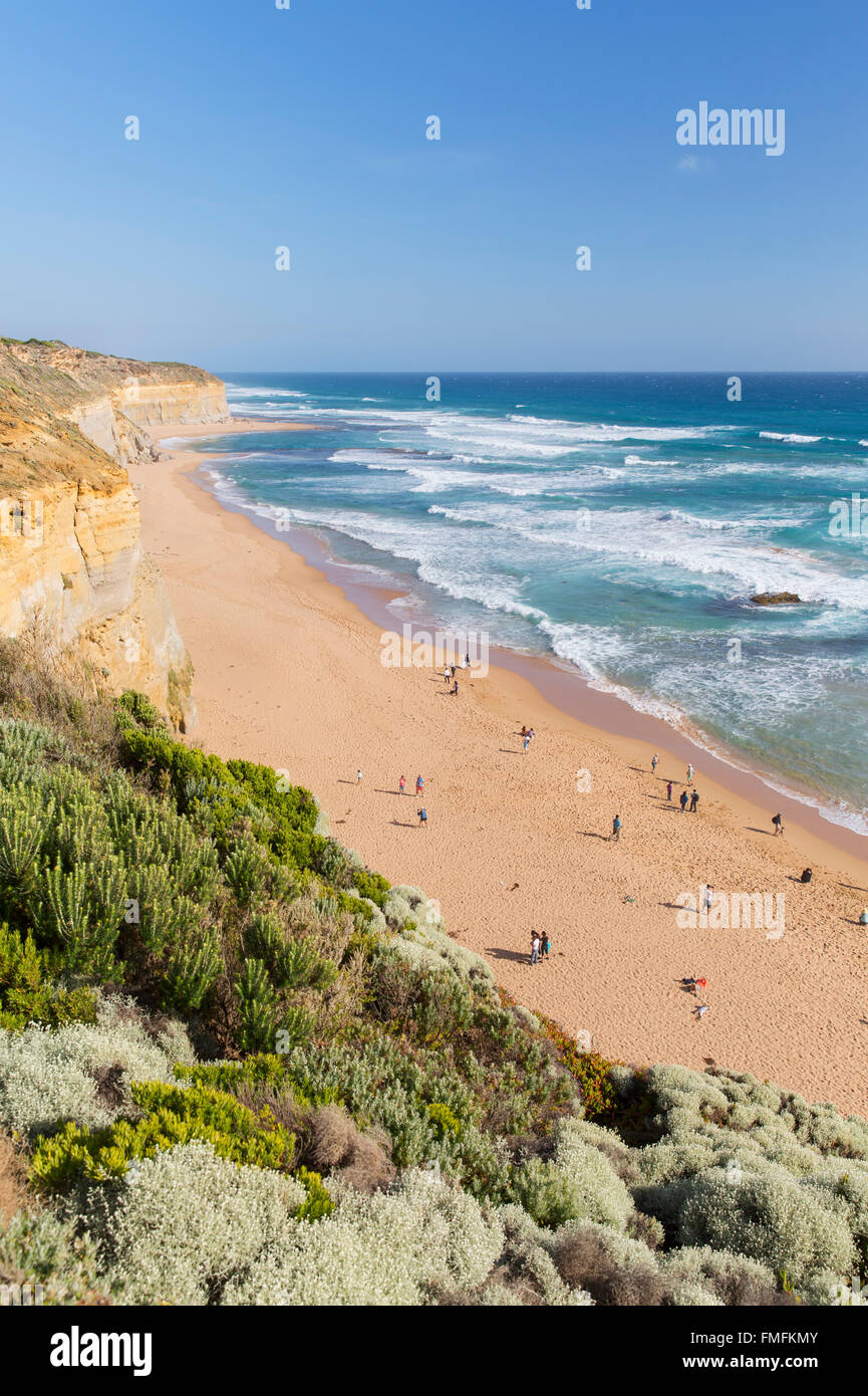 Spiaggia di Gibson passi, Parco Nazionale di Port Campbell, Great Ocean Road, Victoria, Australia Foto Stock