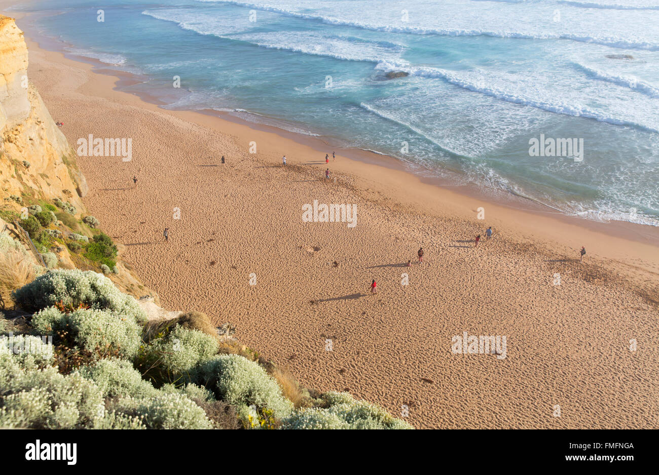 Spiaggia di Gibson passi, Parco Nazionale di Port Campbell, Great Ocean Road, Victoria, Australia Foto Stock