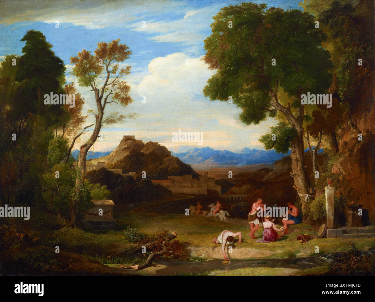 Charles Lock Eastlake - paesaggio classico Foto Stock