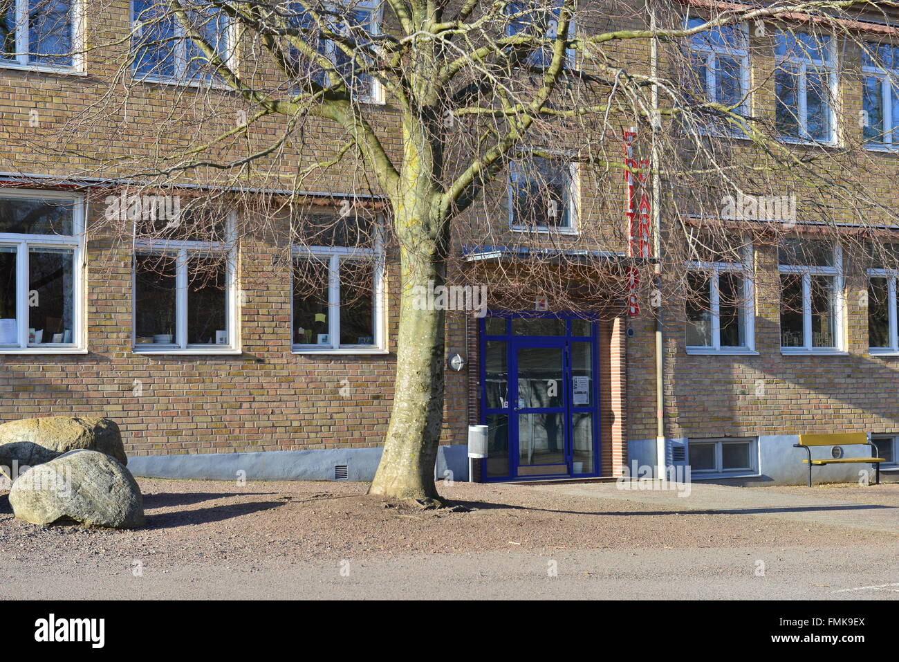 Errarp skola, Skälderviken, Ängelholm Foto Stock