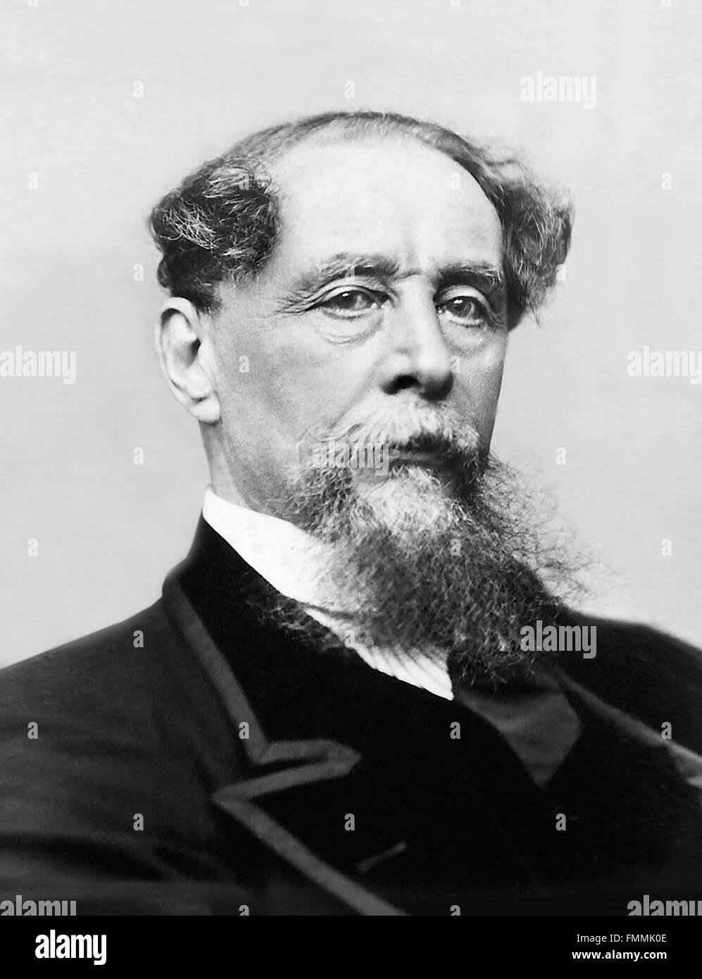 Charles Dickens. Ritratto del XIX secolo scrittore inglese, c.1867 Foto Stock