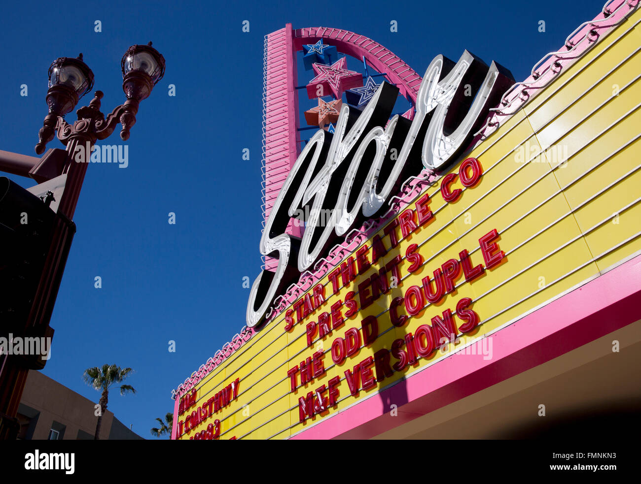 Teatro tendone, Oceanside, California, Stati Uniti d'America Foto Stock