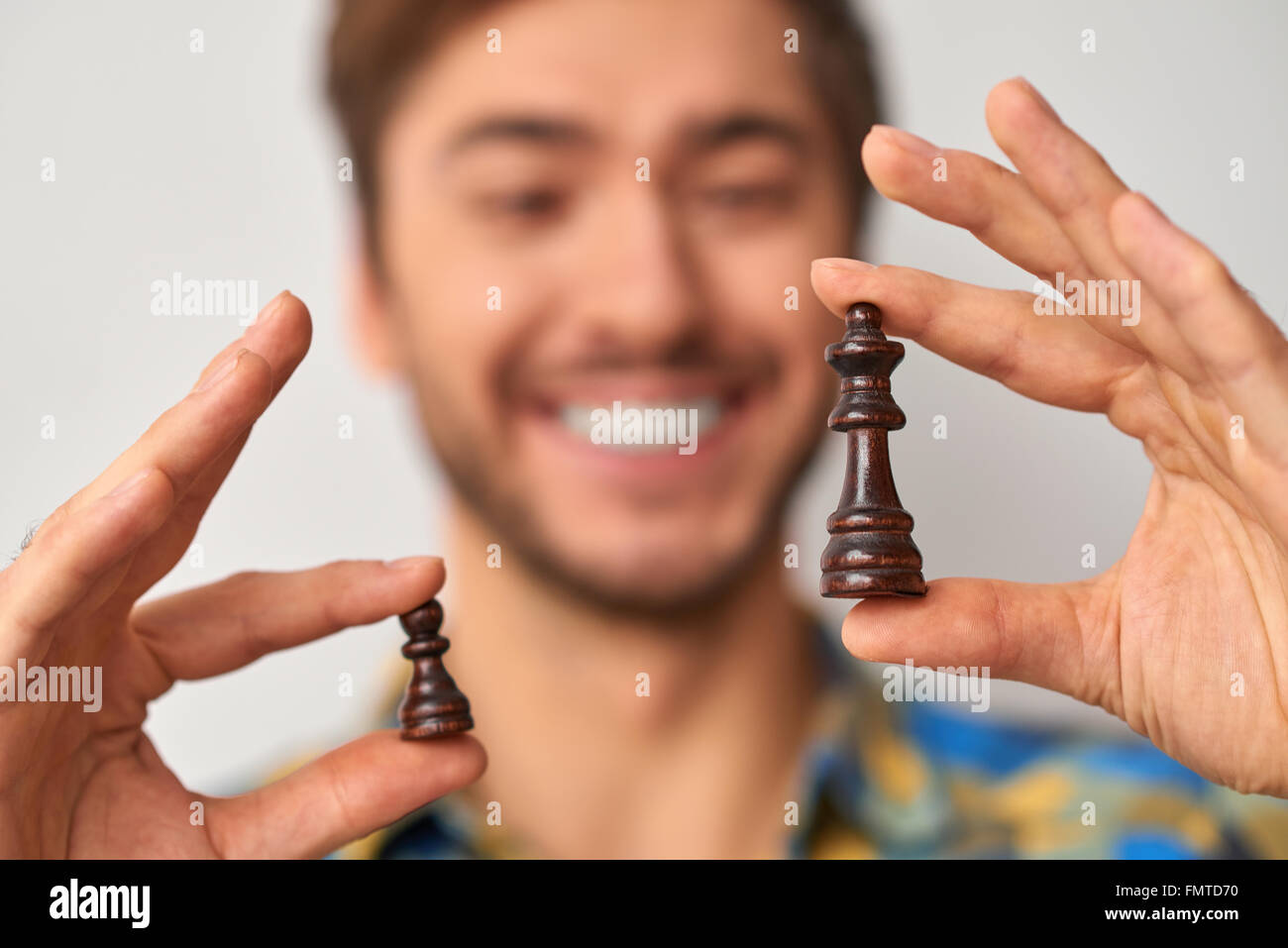 Egli può essere bene in tutto. Foto Stock