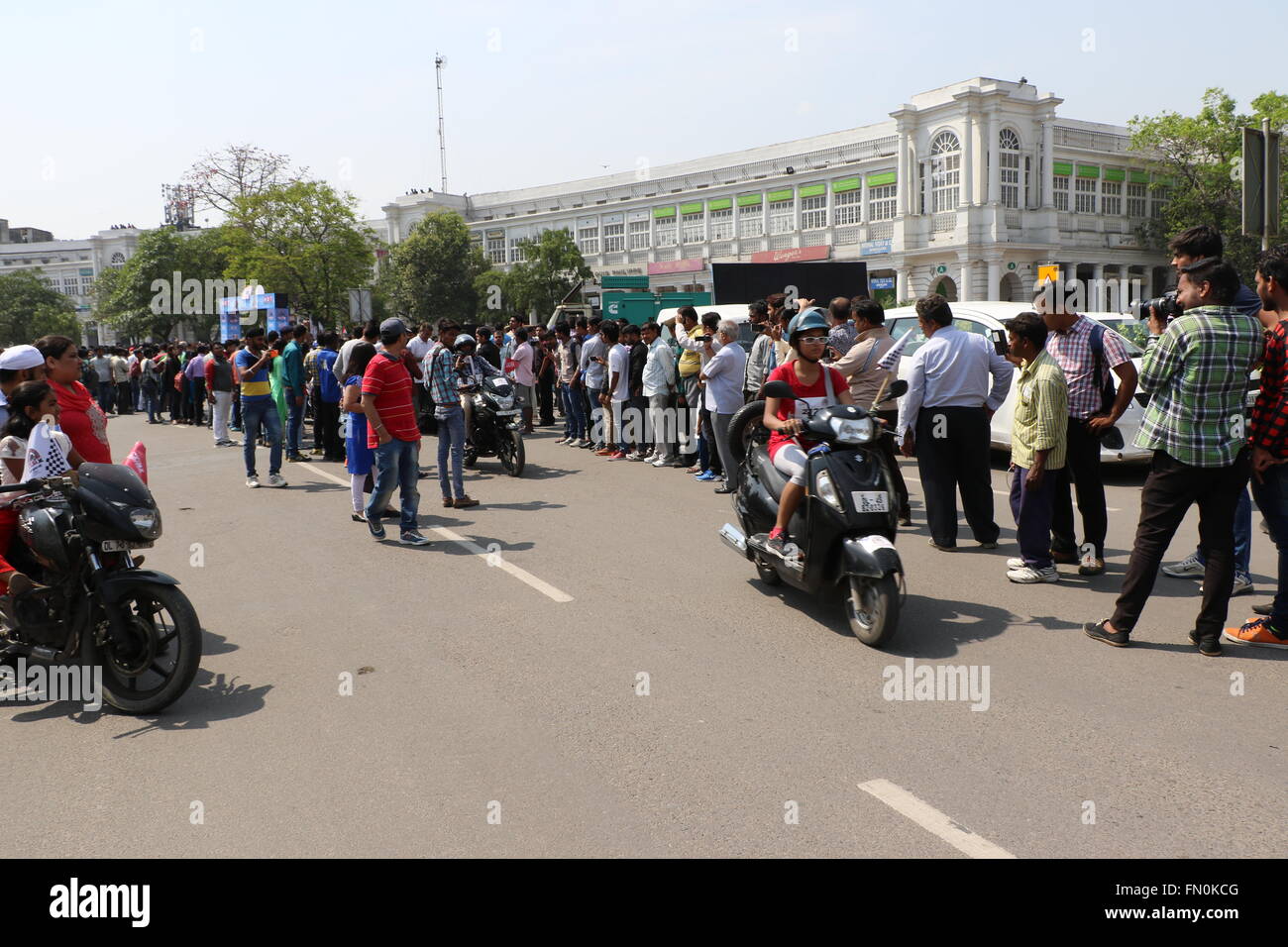 Tutte le donne Bike Rally Foto Stock