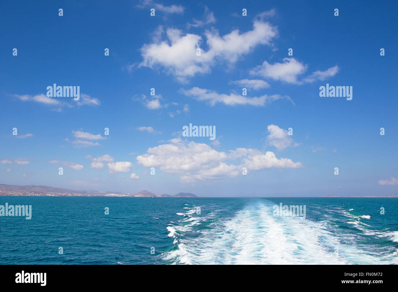 Grecia - il Mar Egeo tra isole Cicladi Foto Stock