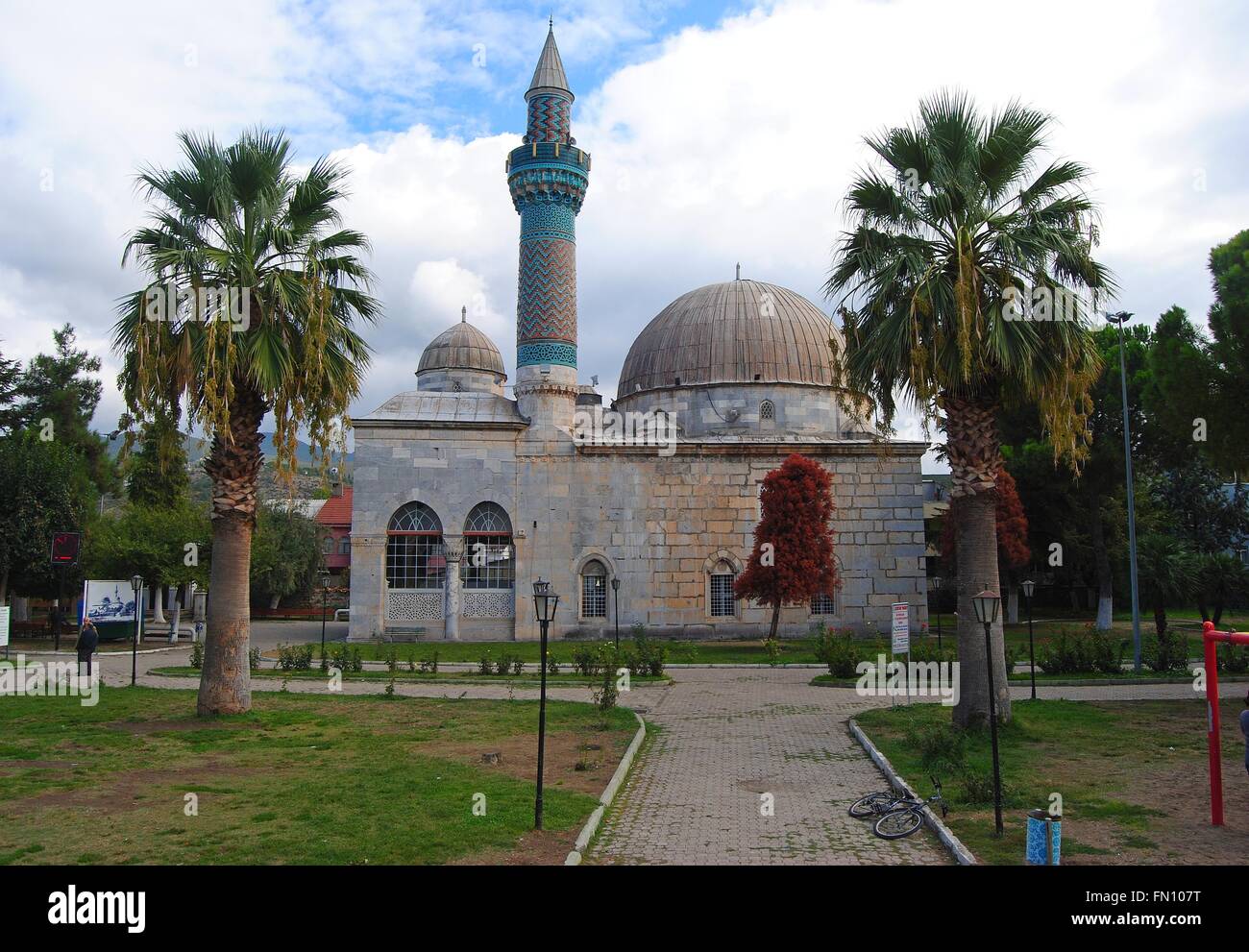 La Moschea Verde Yesil Cami in Iznik, Turchia. Foto Stock