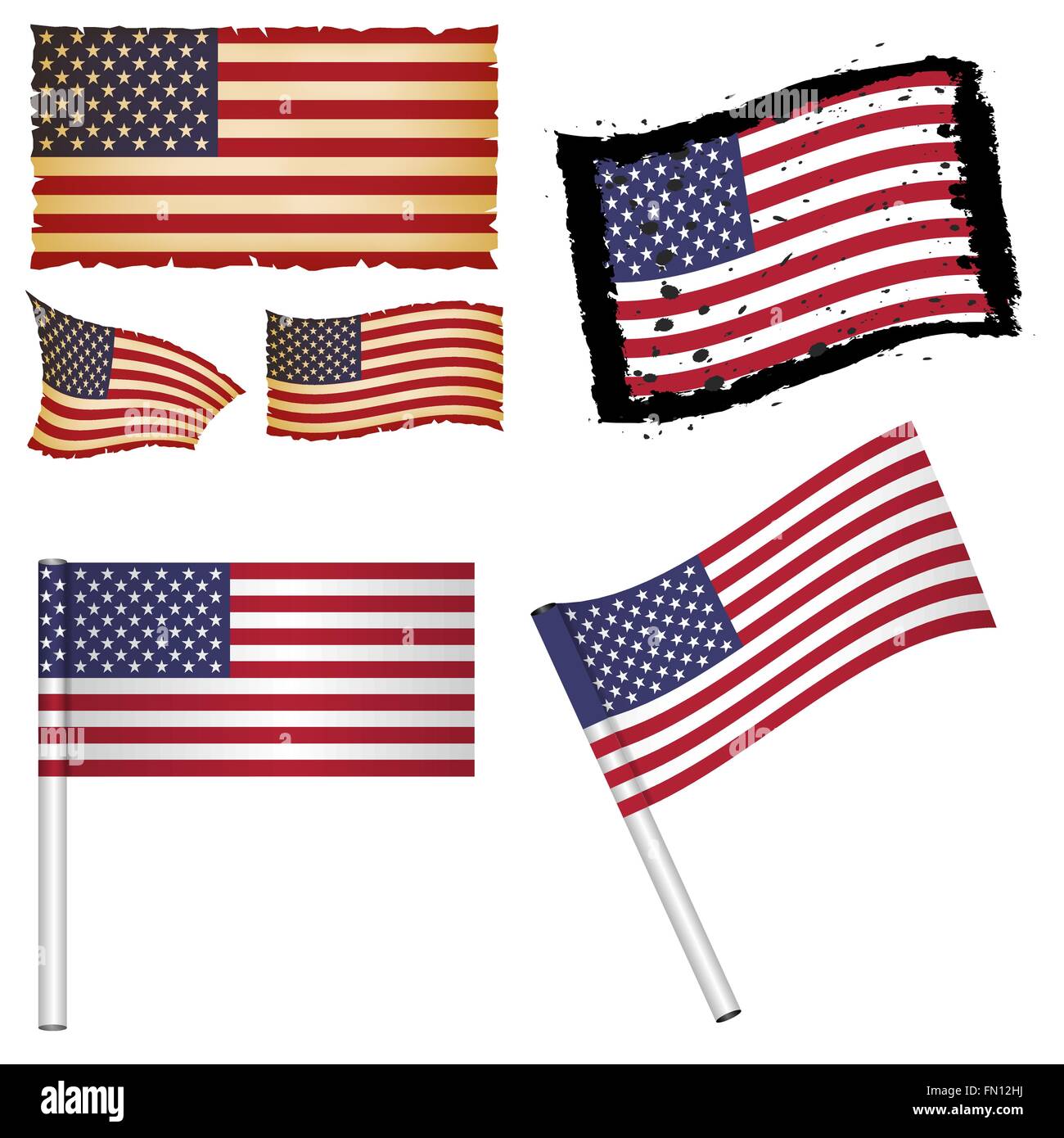 Giorno di Indipendenza dell America ,4 Luglio.illustrazione vettoriale Illustrazione Vettoriale