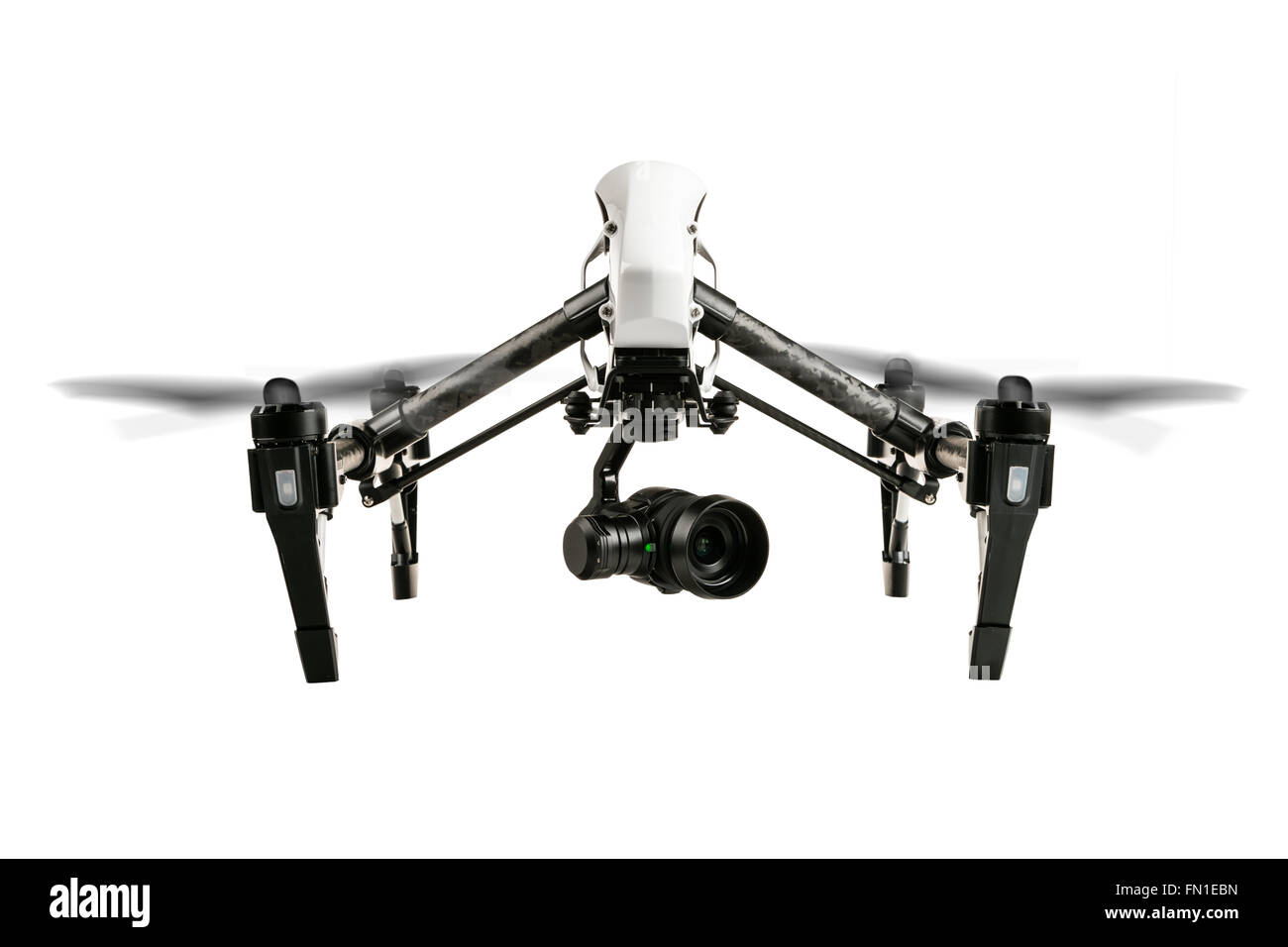 Drone isolati su sfondo bianco Foto Stock