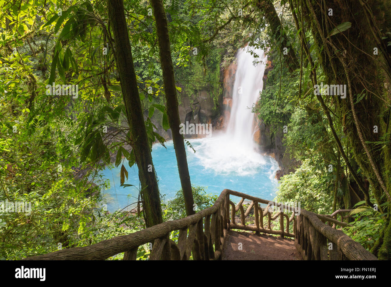 Cascate in Costa Rica Foto Stock