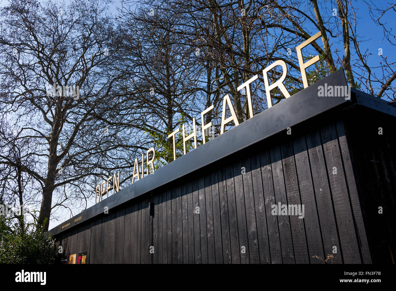 Open Air Theatre di Regent's Park, London, Regno Unito Foto Stock