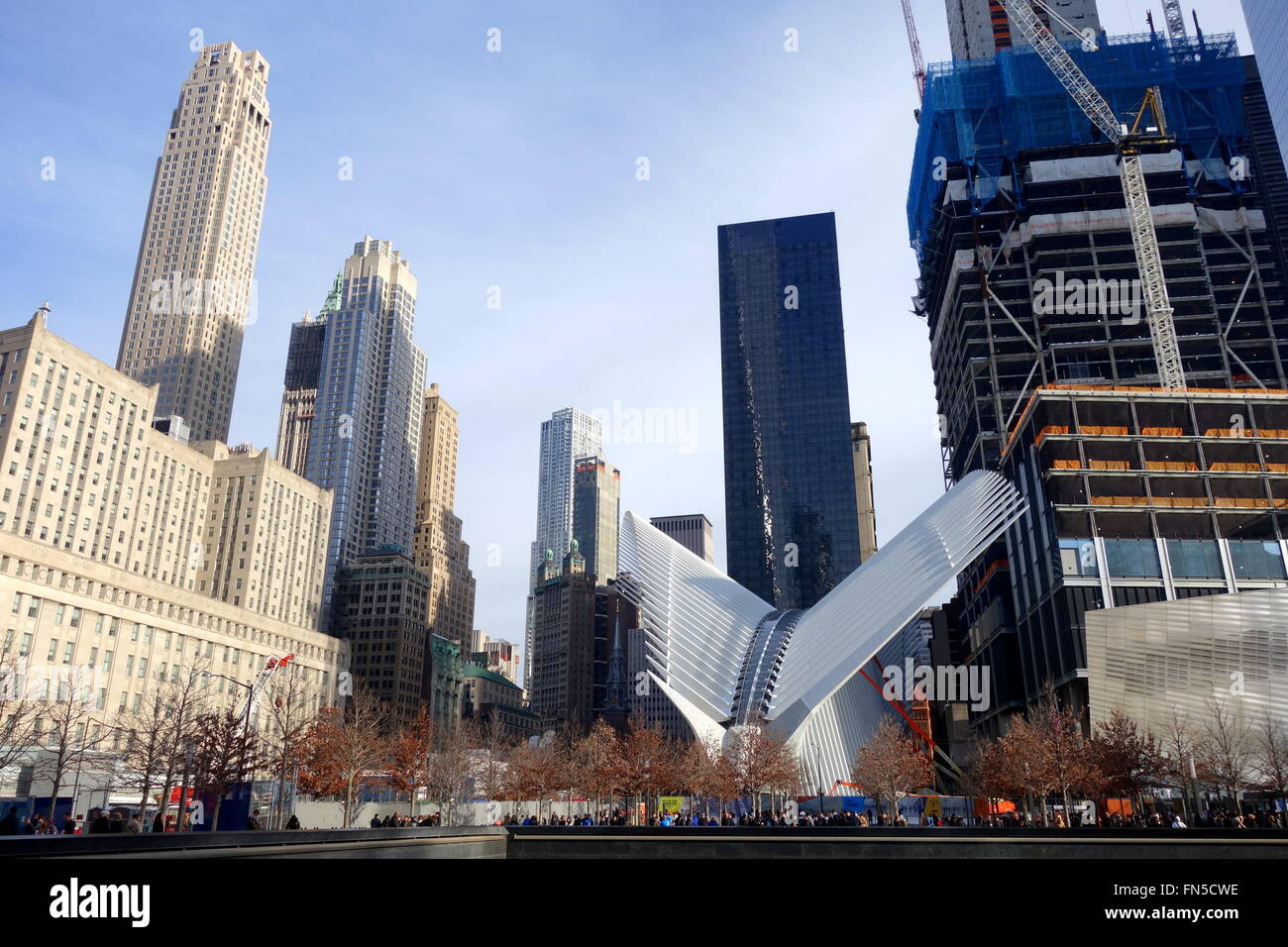 WTC Oculus, New York City, NY, STATI UNITI D'AMERICA Foto Stock