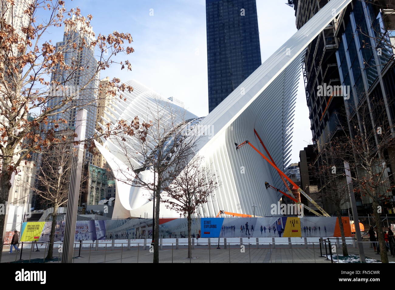 WTC Oculus, New York City, NY, STATI UNITI D'AMERICA Foto Stock