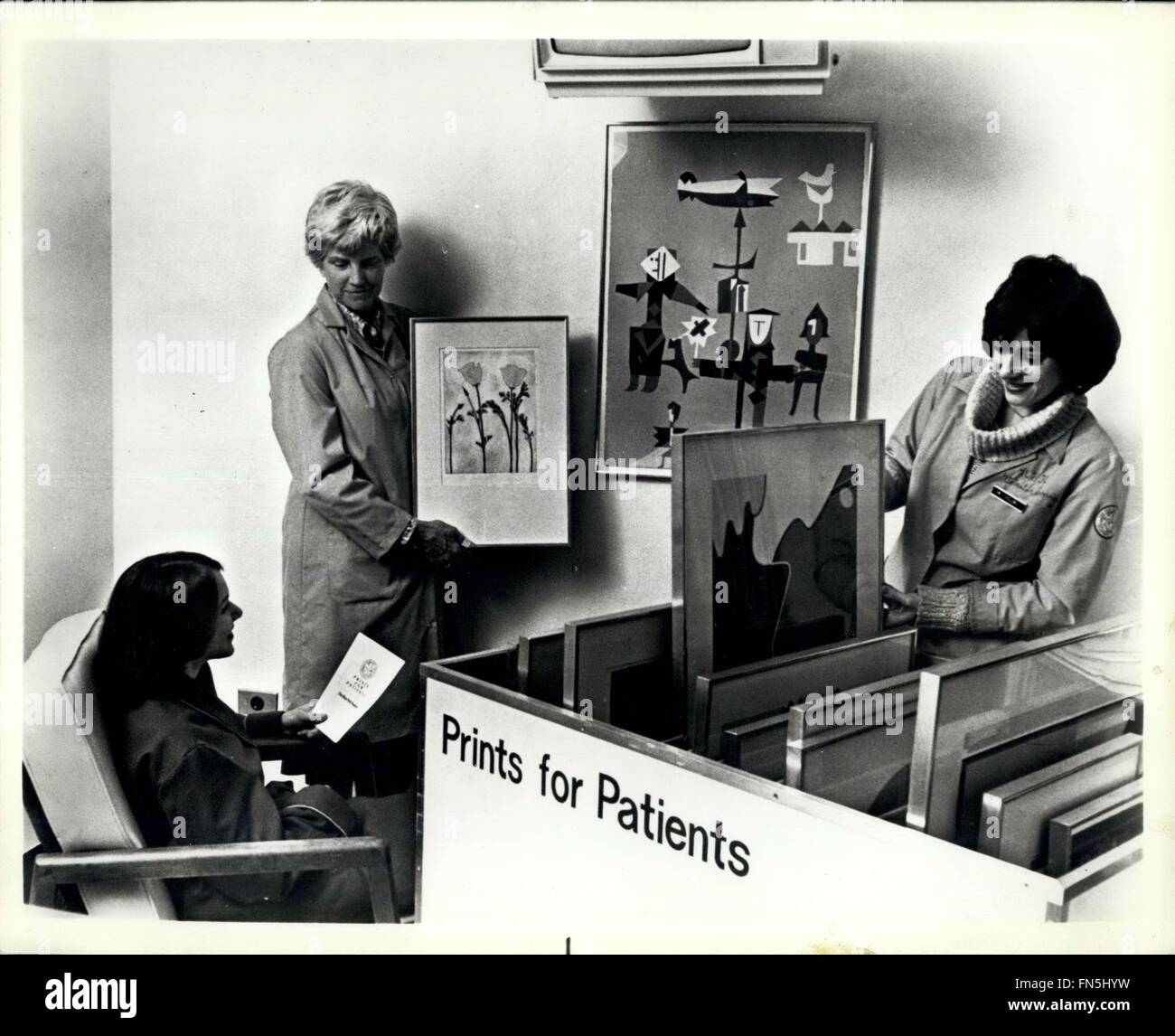 1965 - Arte incorniciate in vendita © Keystone Pictures USA/ZUMAPRESS.com/Alamy Live News Foto Stock