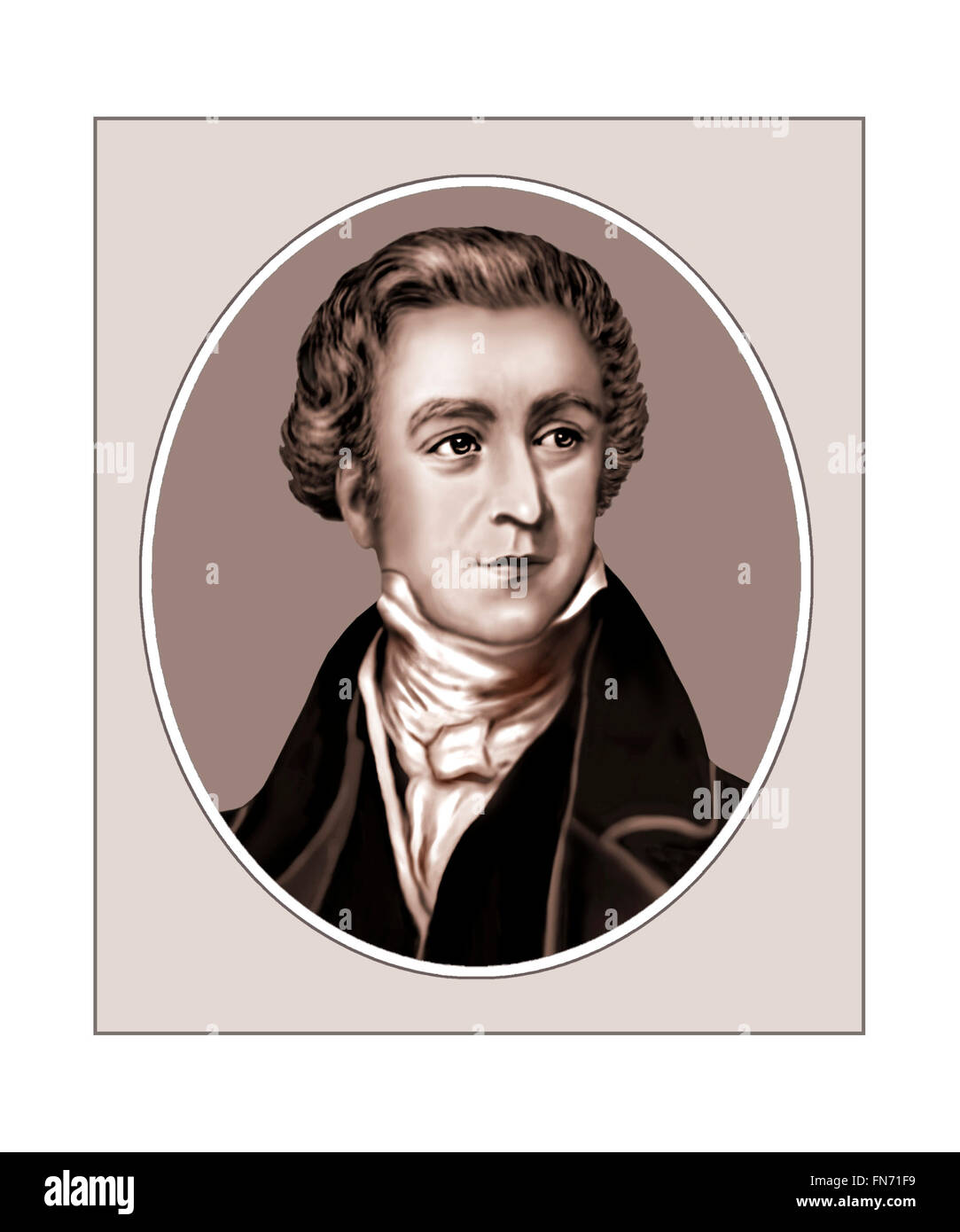 Robert Peel, 1788-1850, statista, Ritratto Foto Stock