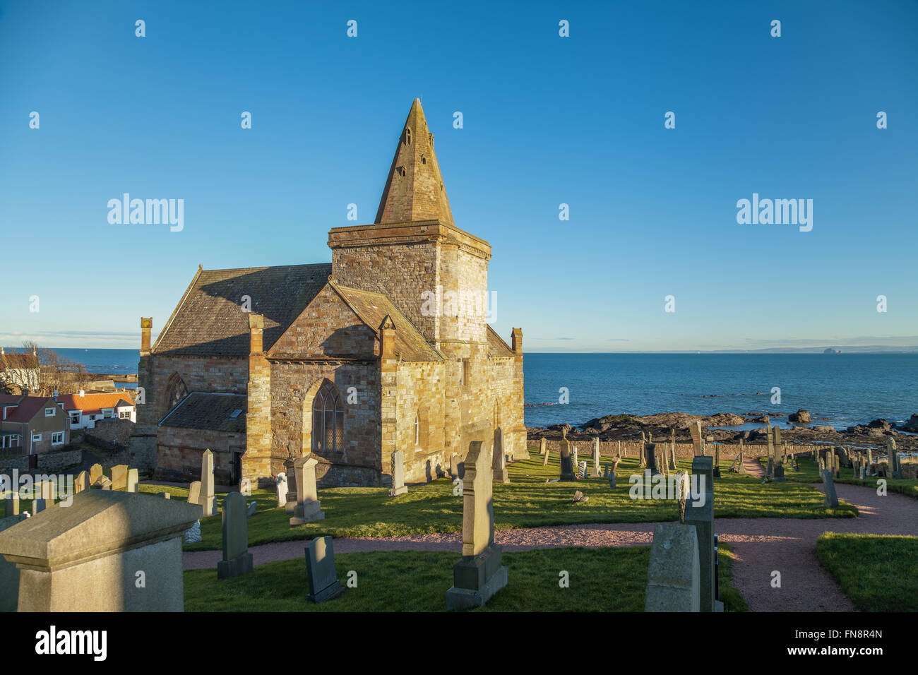 St Monans chiesa Fife Scozia Scotland Foto Stock