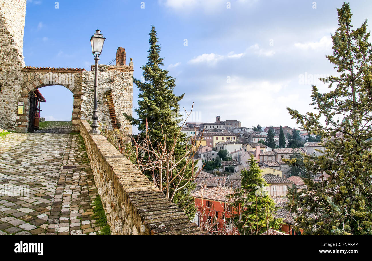 Verucchio - Rimini - Emilia Romagna - Italia travel Foto Stock