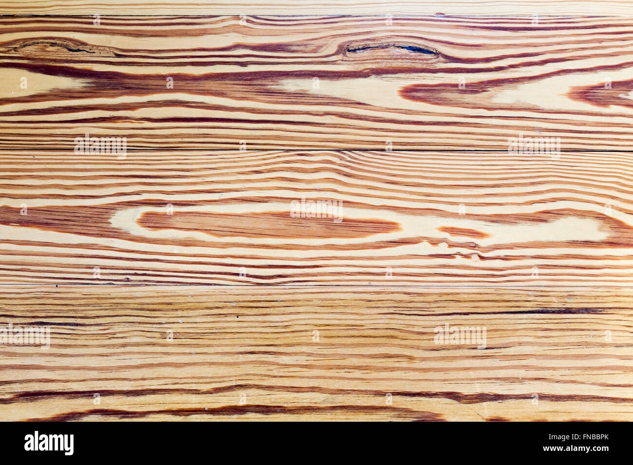 Sfondo isolata con legno di larice tabella Foto Stock