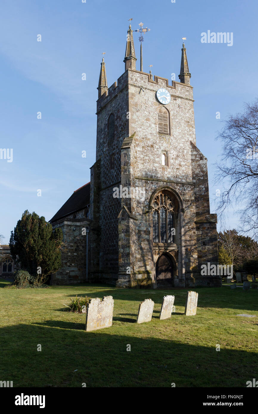 Hailsham Chiesa Parrocchiale, East Sussex, England, Regno Unito Foto Stock